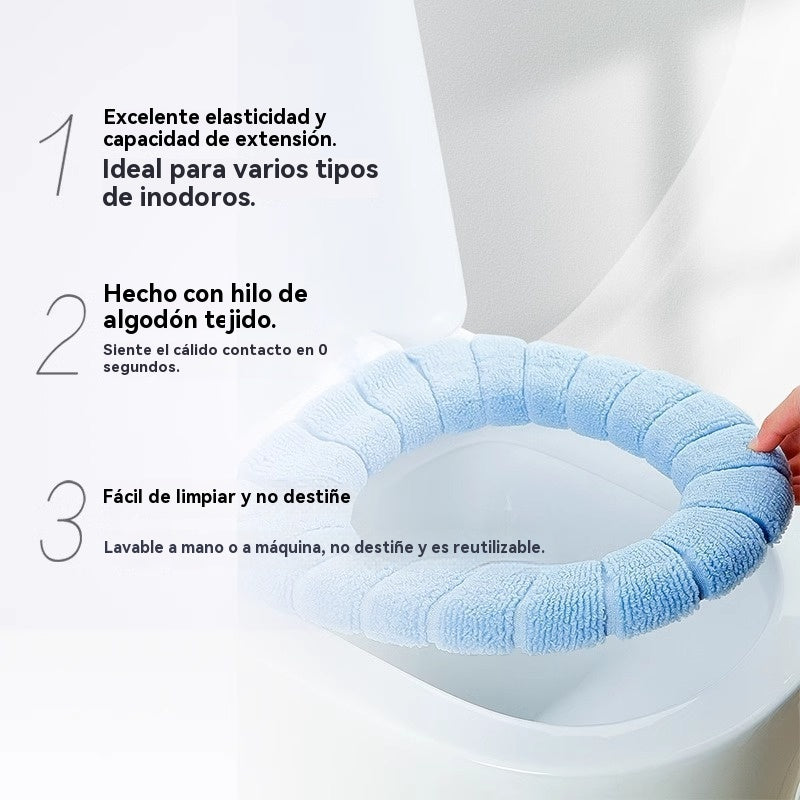 🔥【Compra 1 y llévate 1 gratis】🔥Asiento de inodoro universal cálido para invierno