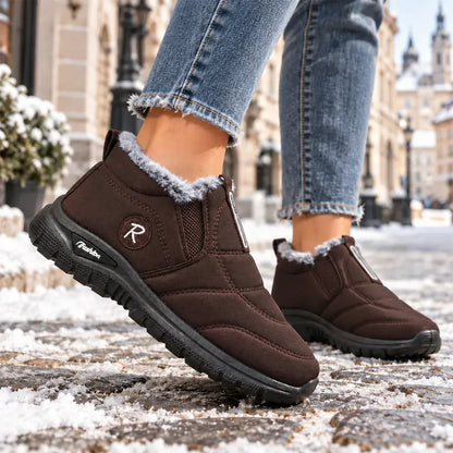 【36-43】Calzado de invierno unisex: deportivo, cálido, con aislamiento y forro grueso; ideal para estar en casa y para la nieve.