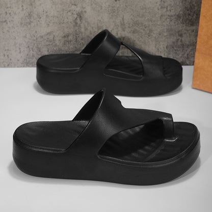 【36-41】Sandalias de plataforma para mujer con anillo para el dedo