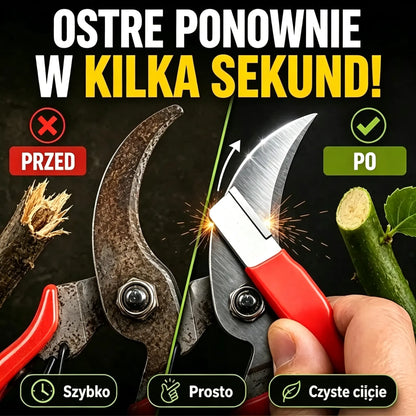 🔪Kup 1, a 2 otrzymasz gratis✨ Przenośna ostrzałka do noży i nożyczek – przywróć ostrość w kilka sekund 💥