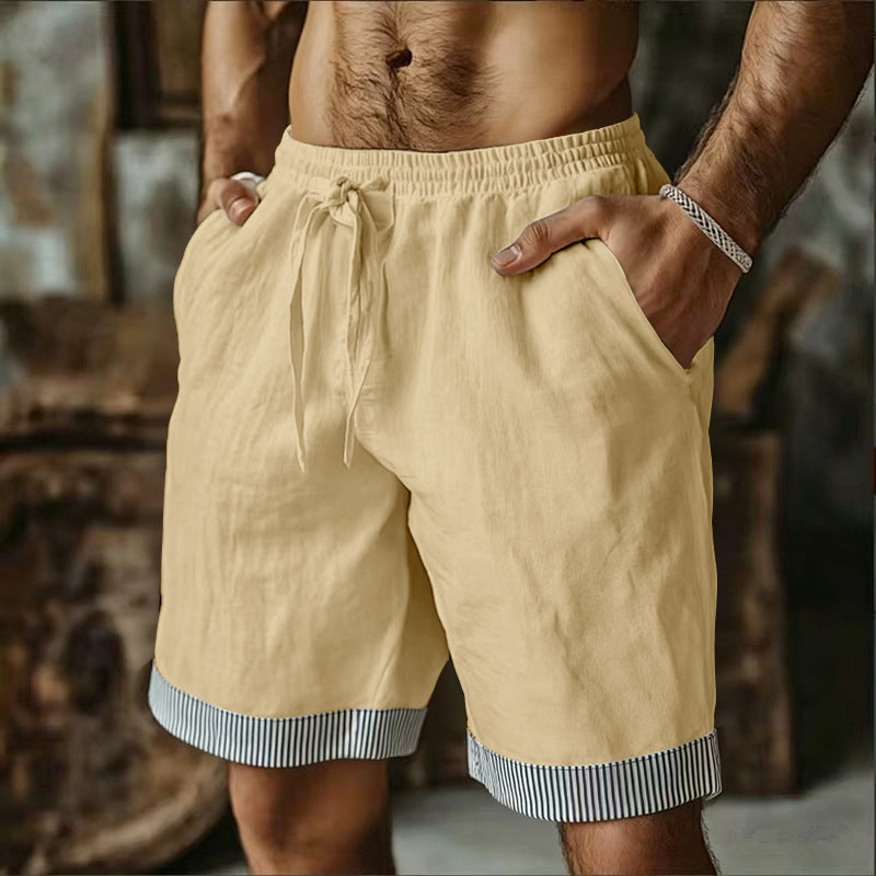 【S–3XL】🔥2026  Nuevos pantalones cortos casuales de algodón y lino transpirables, cómodos y frescos al contacto con la piel