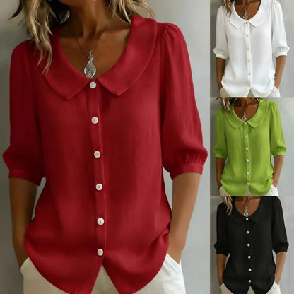🌸【S-3XL】Cárdigan de manga corta para mujer con botones, ideal para primavera. Pago contra entrega✅