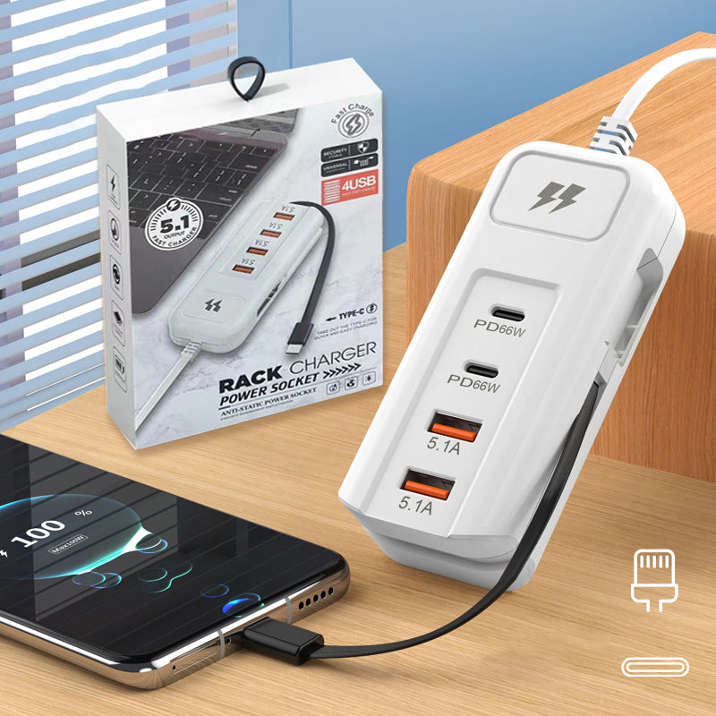 ⚡ USB prodlužovací kabel a přepěťová ochrana | Vánoční speciál se 50% slevou | 4-portový Smart Hub, 30minutové rychlé nabíjení a přepěťová ochrana | Udržujte svůj počítač a cestovní vybavení v pořádku 🎄✨