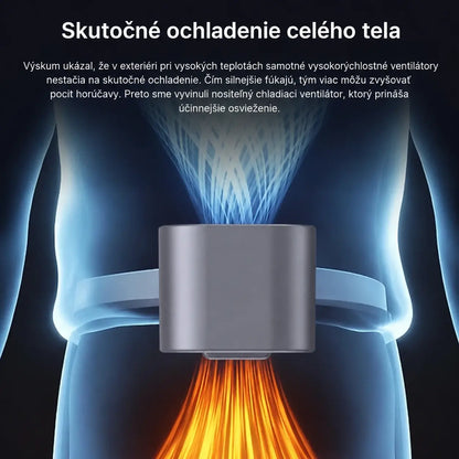 🌀❄Nový vysokokapacitný USB ventilátor s digitálnym LED displejom na montáž do auta a na vonkajšie použitie