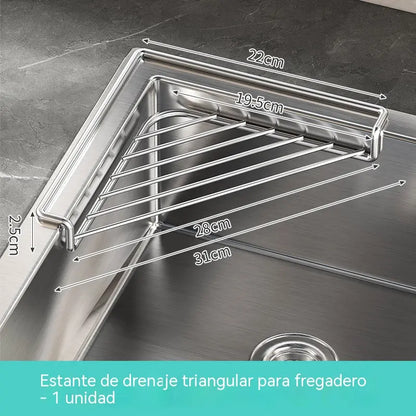 🔥【Compra 1 y llévate 1 gratis】Escurridor extensible para fregadero que ahorra espacio