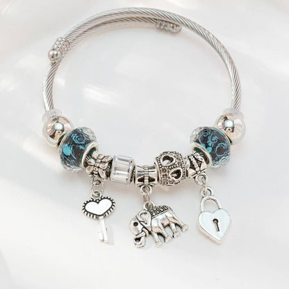 【Oferta por tiempo limitado】 💖✨Pulsera ajustable atrapasueños de plata 925