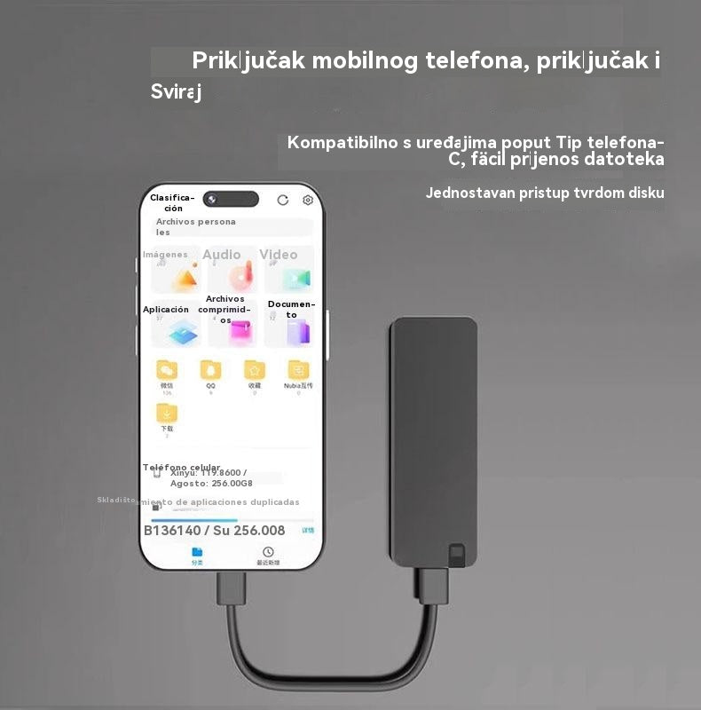⚡ 【1TB】Višenamjenski tvrdi disk s USB 3.0 velike brzine | Brz prijenos, široka kompatibilnost, jednostavna pohrana 💻📦