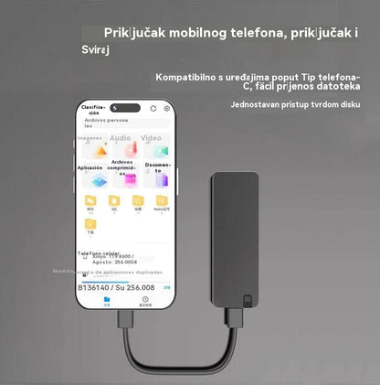 ⚡ 【1TB】Višenamjenski tvrdi disk s USB 3.0 velike brzine | Brz prijenos, široka kompatibilnost, jednostavna pohrana 💻📦