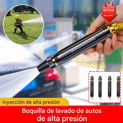 💧🚗🔥Compra 1 y llévate 1 gratis!🔥Nueva boquilla de lavado de autos de alta presión, universal para regar flores, lavar autos y limpiar el suelo