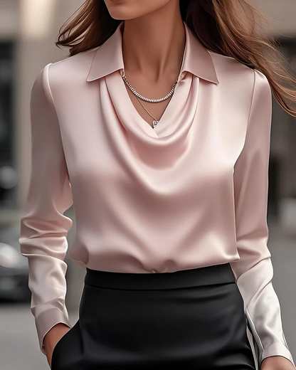 🔥🍁【Nová jeseň】【S-3XL】🌷Nová jednoduchá a elegantná dámska blúzka