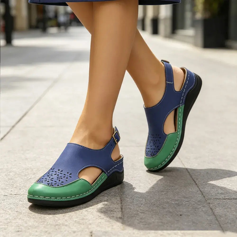 【36-43】👡 Sandalias de moda transpirables con perforaciones y suela suave