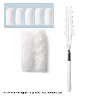 🔥Compra 1 y llévate 6 gratis🔥Herramienta multifuncional para limpieza y eliminación de polvo con varilla telescópica👍