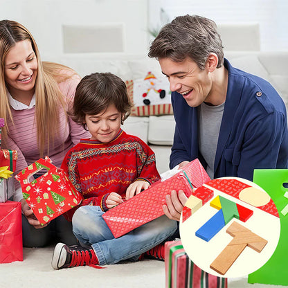 💕🎭【Купете 1, вземете 1 безплатно】Многофункционална играчка-пъзел танграм с Т-образна форма