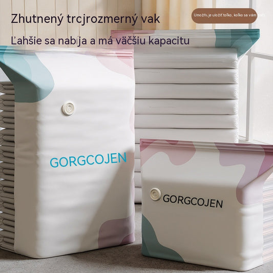 🧳 5 kusov za 27 EUR 💨 Veľká vakuová taška na kompresiu: nie je potrebná pumpa, nepriepustná a šetrí miesto v kufroch i doma ✈️