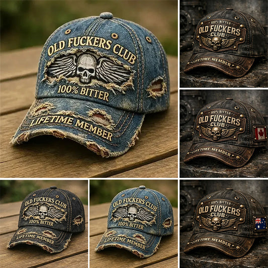 🧢Gorra de Béisbol Retro - Club de los Viejos Tiempos