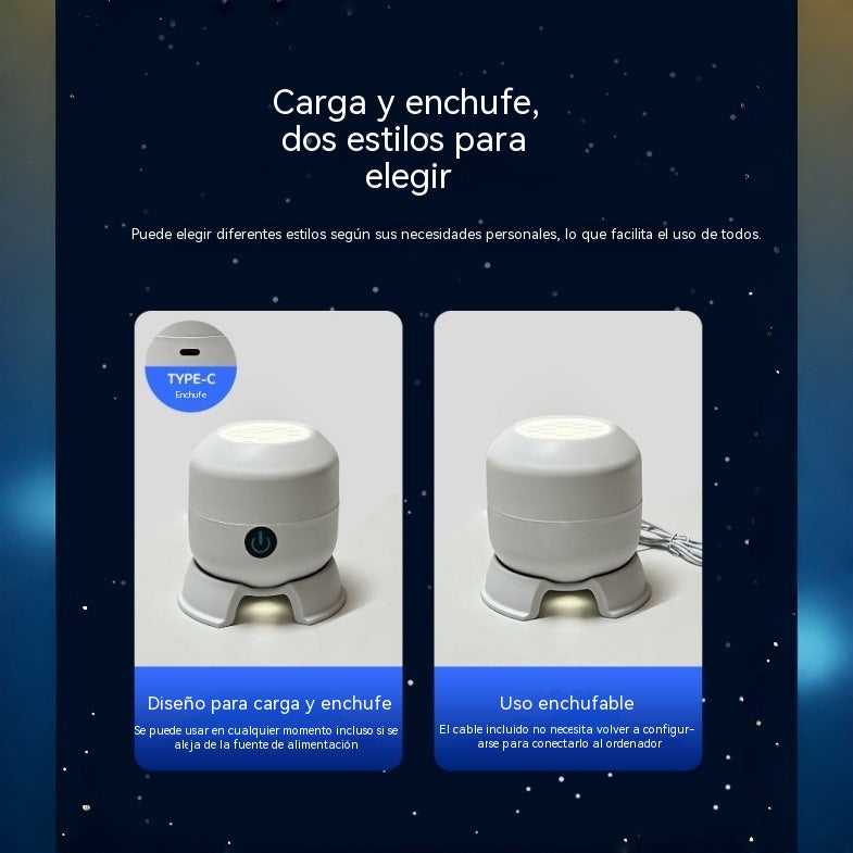 Proyector LED giratorio dinámico