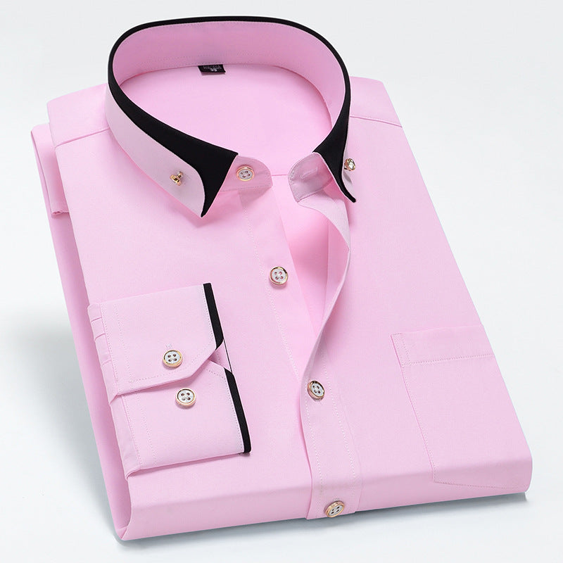 【S-4XL】👕2024 nové priedušné pánske pracovné košele na voľný čas  3732011