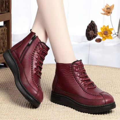 【35-42】💥Teplé dámske zimné topánky s kožušinou – mäkké, protišmykové a pohodlné