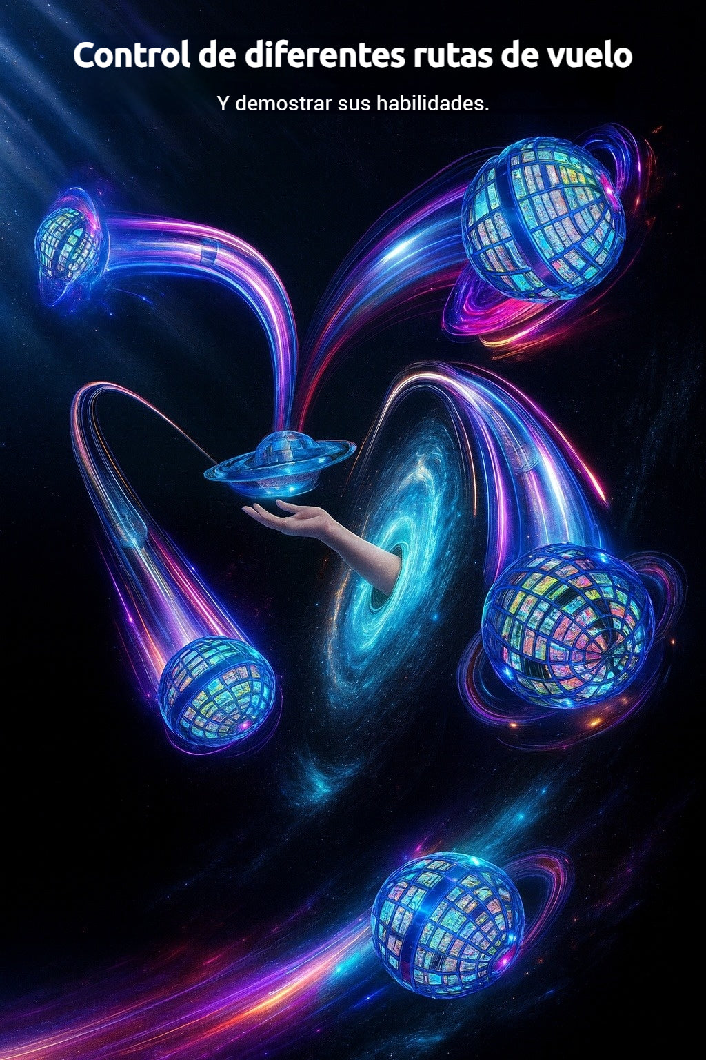 🛸🪐🌀【Compre 1 y llévese 1 gratis】🔥 ÚLTIMO DÍA 50% DE DESCUENTO 🔥 ¡El éxito más candente de 2025! Bola voladora cósmica
