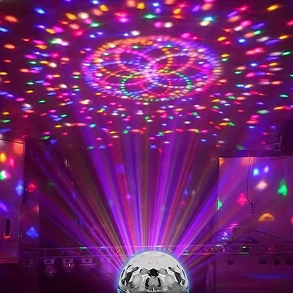 🎄 ¡Oferta navideña! 50% de descuento 🔥 Bola de discoteca mágica giratoria y multicolor