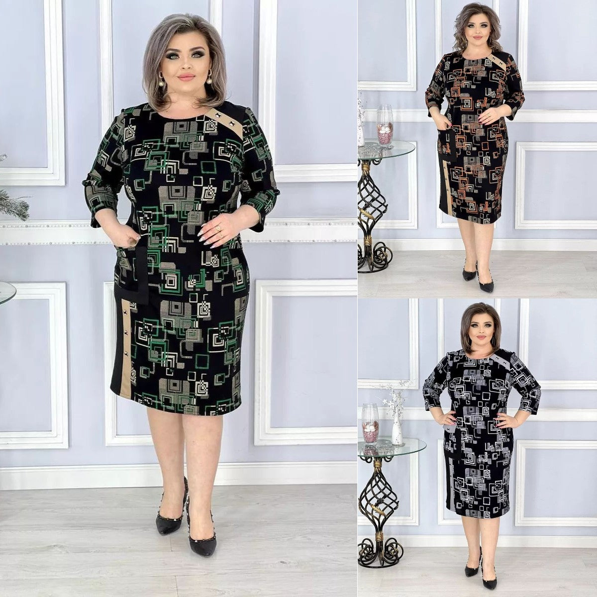 🍑😍【S-5XL】Očarujúce jesenné oblečenie veľkej veľkosti