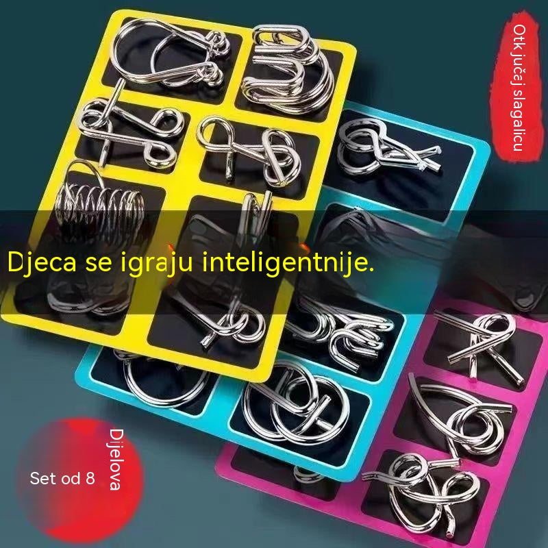 【3 seta od 24 dijela】Igračke koje poboljšavaju dječju inteligenciju i kognitivne sposobnosti
