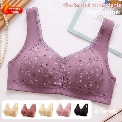🔥 【4 kusov – 49% zľava na posledný deň】 🔥 Tenké, priedušné, bez drôtov, bez šmúh, spodná bielizeň plus size