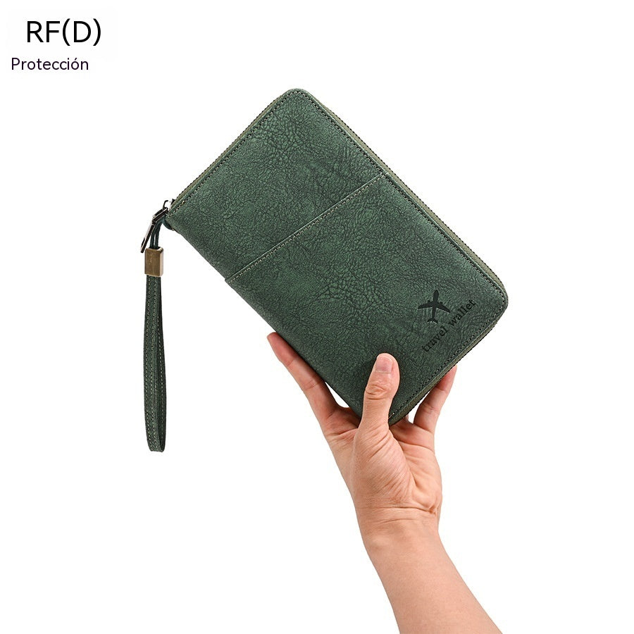 ✈️🧳 Cartera Organizadora Multifuncional para Viaje – Pasaporte, Billetes, Tarjetas y Documentos Siempre en Orden 🔥
