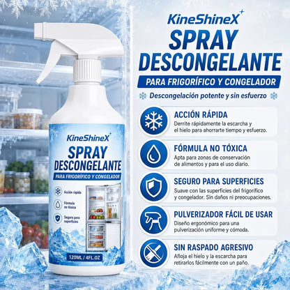 ❄️ Nuevo spray descongelante 2026 🧡 Elimina rápidamente el hielo del congelador