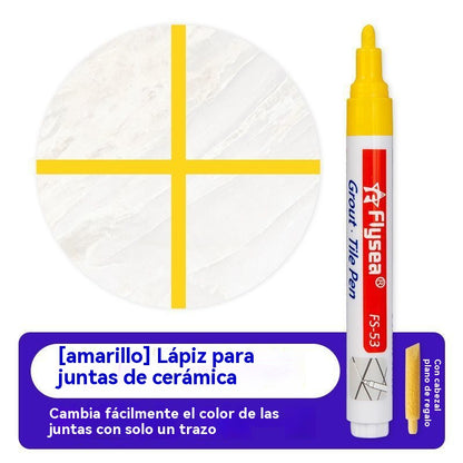🔥【Paquete de 2】Lápiz para lechada de baldosas de cerámica resistente al moho y al agua