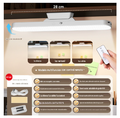 💡 Lámpara de pared magnética multiusos – ¡lámpara de noche, de lectura y de escritorio en uno!