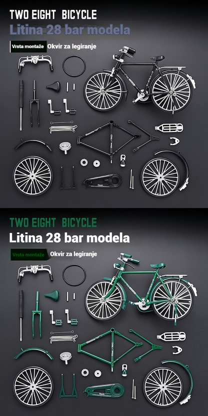 🔥🎁🚴‍♀️【Zľava 50 %】【Kúp 1 a 1 zadarmo】Najpredávanejšia zostavená simulačná modelová hračka pre bicykle, DIY dekorácia