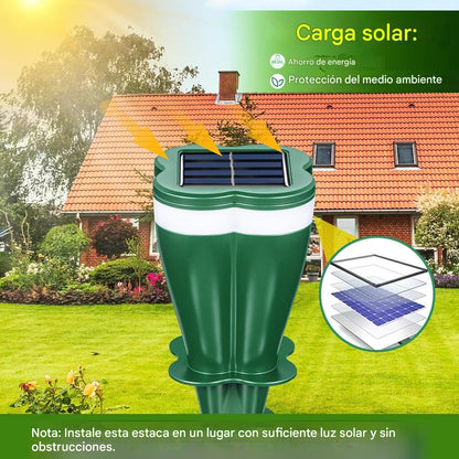 Producto en oferta - 50% de descuento ☘️ Repelente de animales solar e impermeable