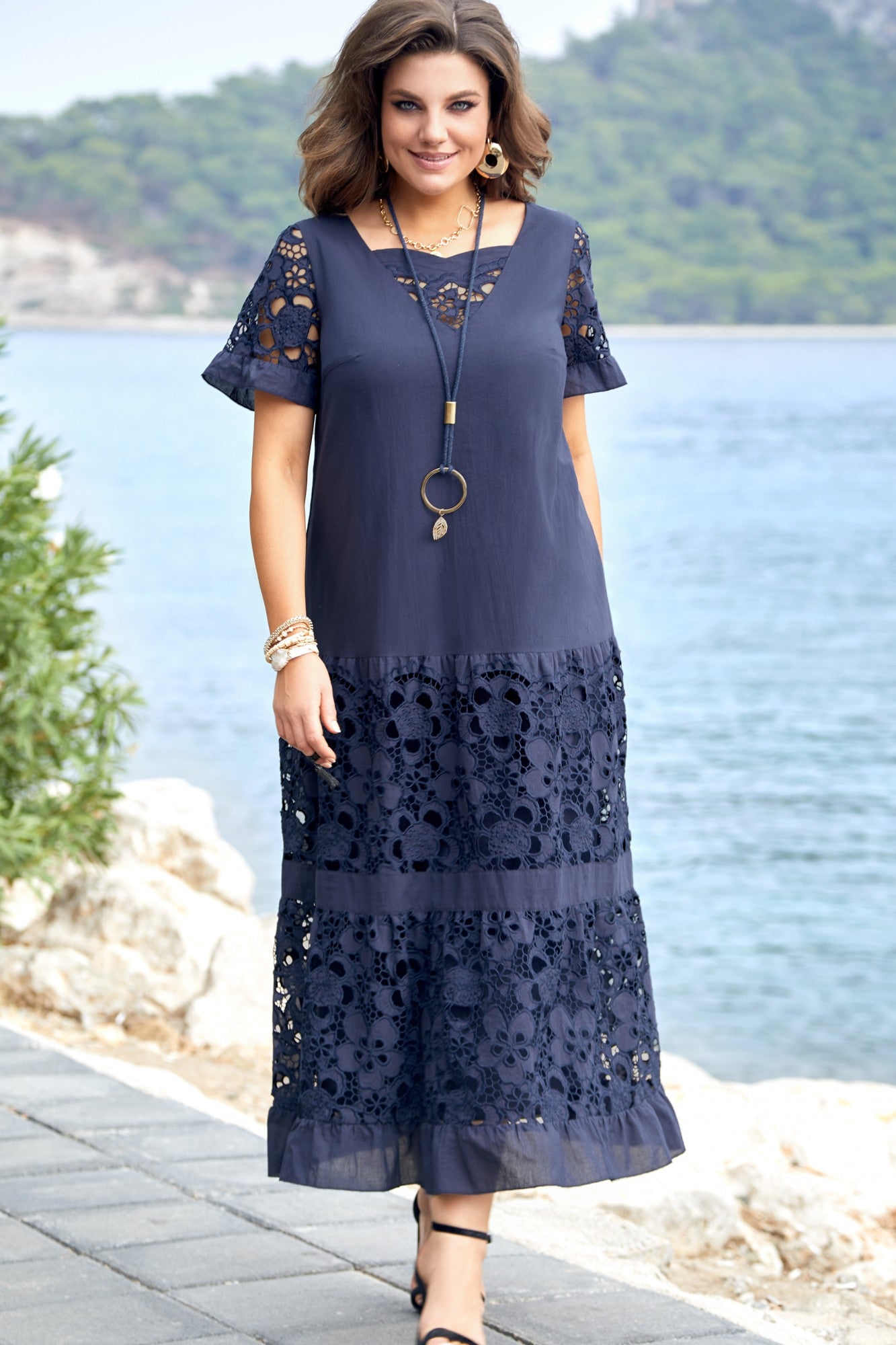 🔥💖【S-5XL】2025 vestidos nuevos de verano, encaje, cómodos