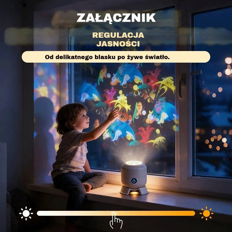 💖🌙【Tylko za pół ceny】2026 dynamiczna obrotowa lampa projekcyjna LED ☁️🔥✨