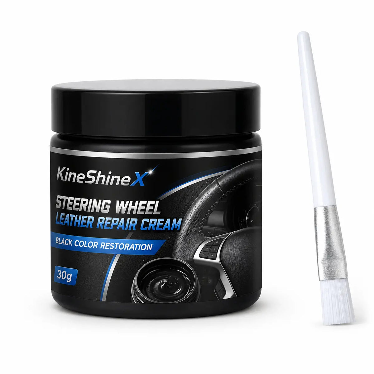 🚗 Ahora con un 30 % de descuento:✨Crema para volantes de cuero: repara, nutre y prolonga la vida útil【Compra uno y llévate otro gratis】