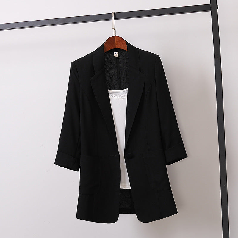 ✨【M-4XL】✨【40-110 kg】Dámske sako na bežné nosenie z bavlny a ľanu, voľné, ležérne a módne