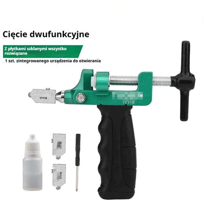 ✨✨Średni rabat 50%✨✨ Dwufunkcyjna przecinarka do płytek i szkła