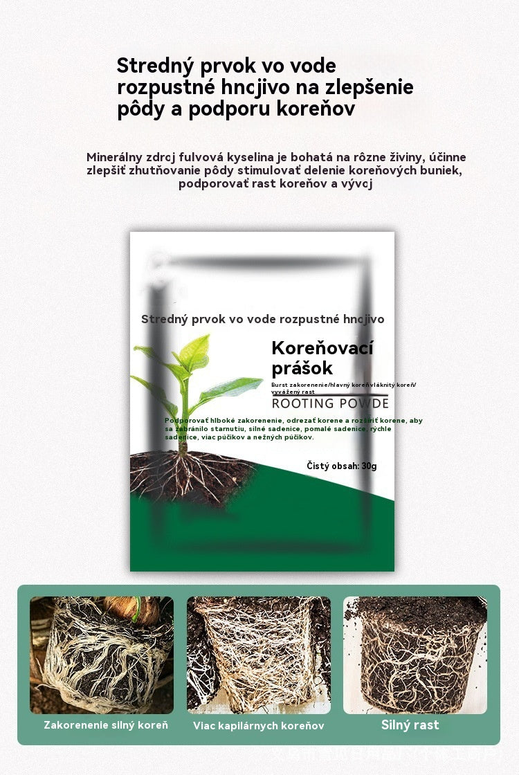 🌱【Kúpte 10, získajte 10 zadarmo】Prášok na zakorenenie rastlín, poskytuje rastlinám základné živiny
