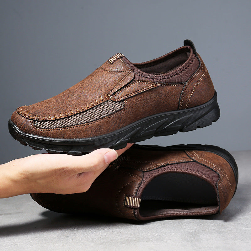 👞 Zapatos casuales de negocios para hombre (tallas grandes) | Estilo británico elegante y transpirable ✨