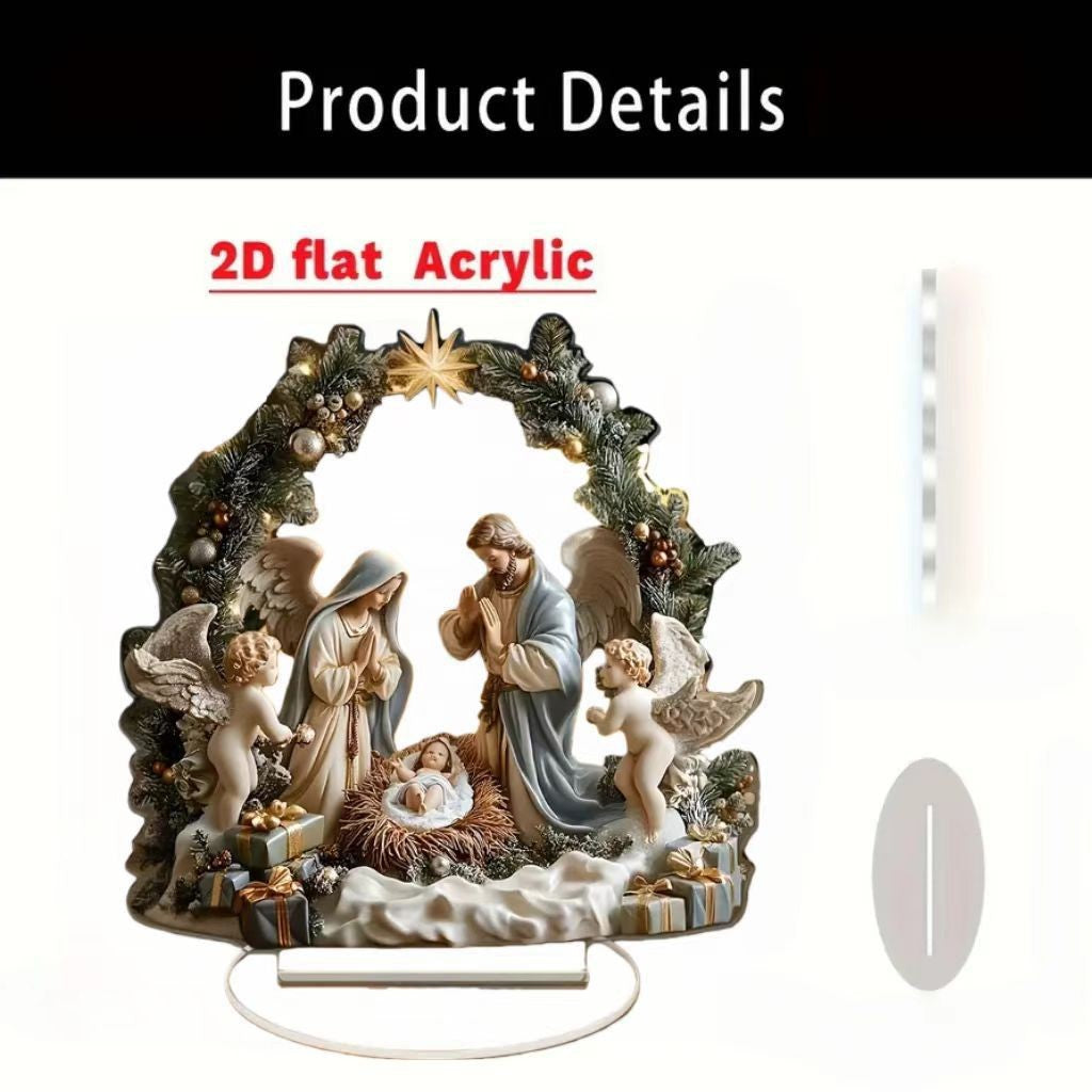 👼【¡50% DE DESCUENTO!】🔥Figura de ángel de acrílico