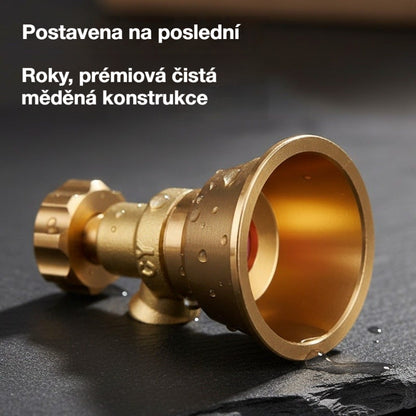 🔥💦 Speciální limitovaná nabídka 🔥 Mosazná zemědělská stříkací tryska s nastavitelnou hlavicí 🌾