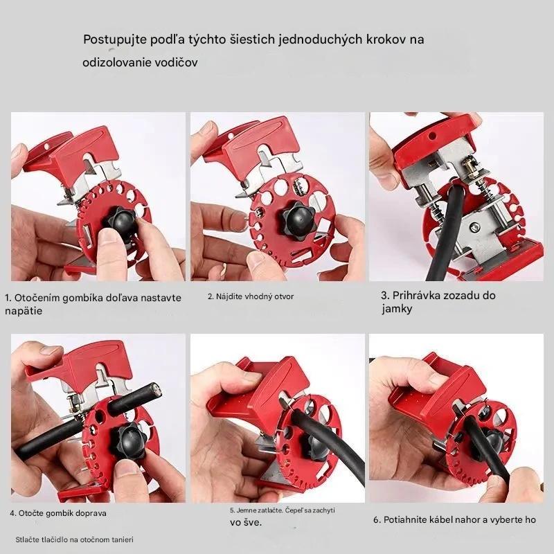 ⏳Dnešná špeciálna ponuka: 50 % zľava⏰ Ručný odizolovač káblov Universal | Odizolovač káblov