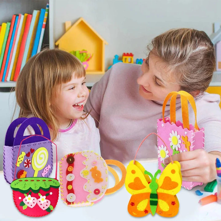 🔥【4 piezas/8 piezas】🥰Bolsa de juguetes para niños hecha a mano, el mejor regalo para tu hijo🎁