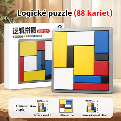 Kupi 1, dobi 1 gratis🌈🎅🏻Barvita logična sestavljanka 3+ – spodbuja reševanje problemov in potrpežljivost