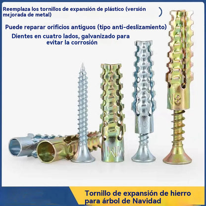 【100juegos】🔩 Anclaje metálico dentado súper resistente para fijaciones firmes en cualquier pared