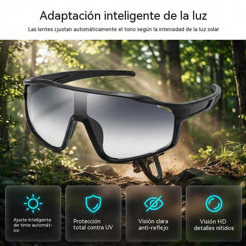 🏃‍♂️【¡Compra 1 y llévate 1 gratis!】🚴‍♀️ Gafas deportivas fotosensibles para hombres y mujeres.