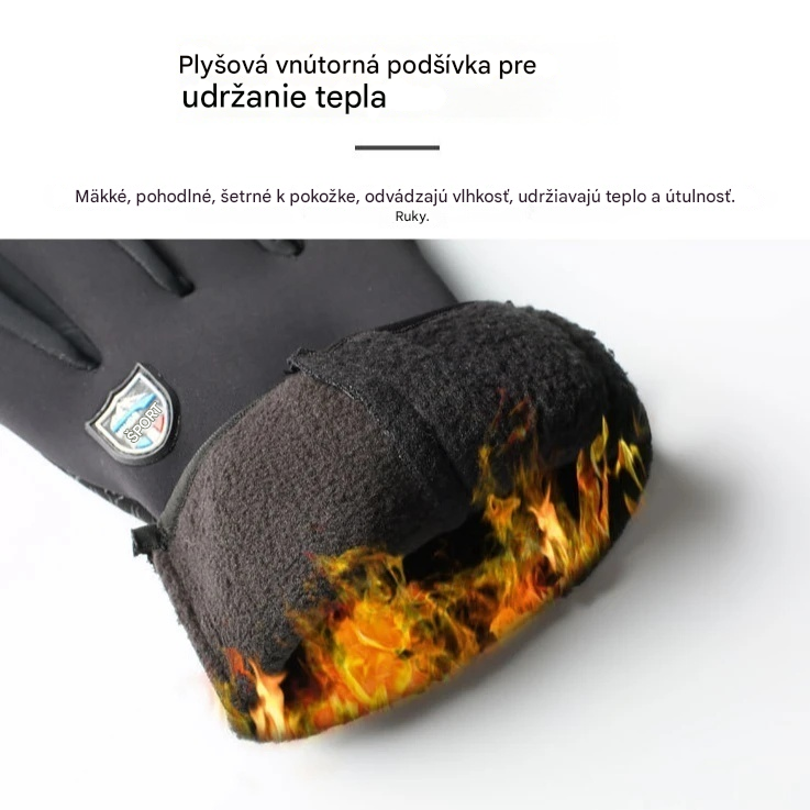 🔥❄️⛷️2 páry【Kúpte 1, 1 dostanete zadarmo】Jesenné a zimné cyklistické, horolezecké, lyžiarske rukavice, vodeodolné, vetruodolné flísové rukavice🧤
