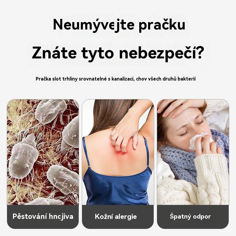 💥【Compra 1 y llévate 1 gratis】💦Limpiador multiusos para lavadora, agradable fragancia💦