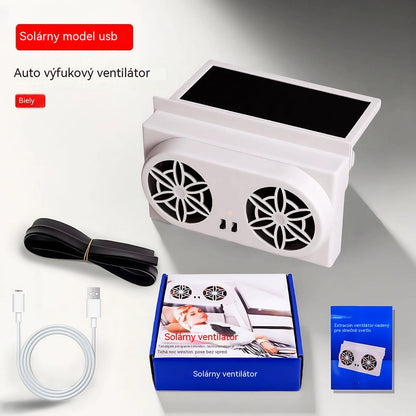 50% ZĽAVA🌀Solárny ventilátor do auta